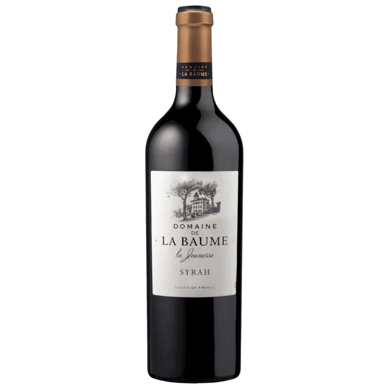 DOMAINE LA BAUME Vino Rosso SYRAH VPAYS D'OC (1330474647663)