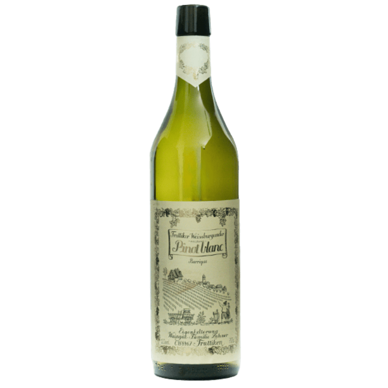 ZAHNER Bianchi 75 cl / 2020 Truttiker Pinot Blanc barrique Zürich AOC