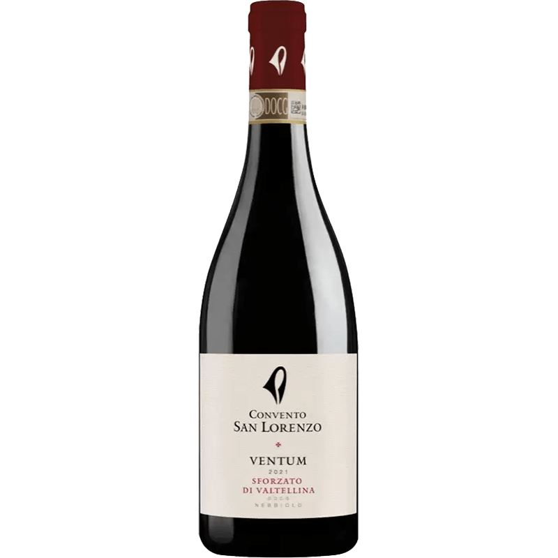 CONVENTO SAN LORENZO Rossi 75 cl / 2018 Ventum Sforzato di Valtellina DOCG