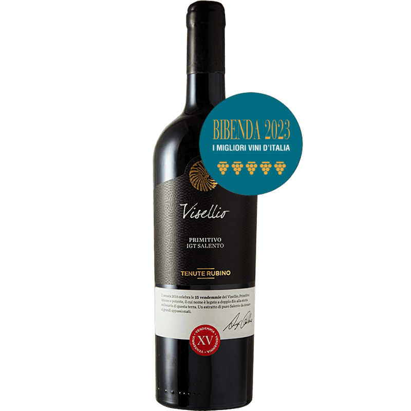 TENUTE RUBINO Rossi 75 cl / 2019 Visellio Rosso IGT Salento XV Vendemmie