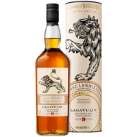 Whisky Game of Thrones Lagavulin Aged 9 Years Old Islay Single Malt Scotch
