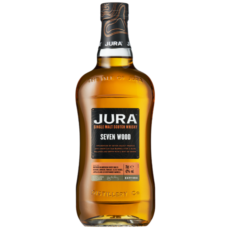 JURA Distillati 70 cl Whisky Jura Seven Wood Scotch Single Malt