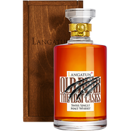 LANGATUN Distillati 50 cl Whisky Old Bear "The Lost Casks" Karaffe Holzbox