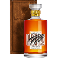 LANGATUN Distillati 50 cl Whisky Old Bear "The Lost Casks" Karaffe Holzbox