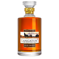 LANGATUN Distillati 50 cl Whisky Old Wolf Smoky mit Holzbox