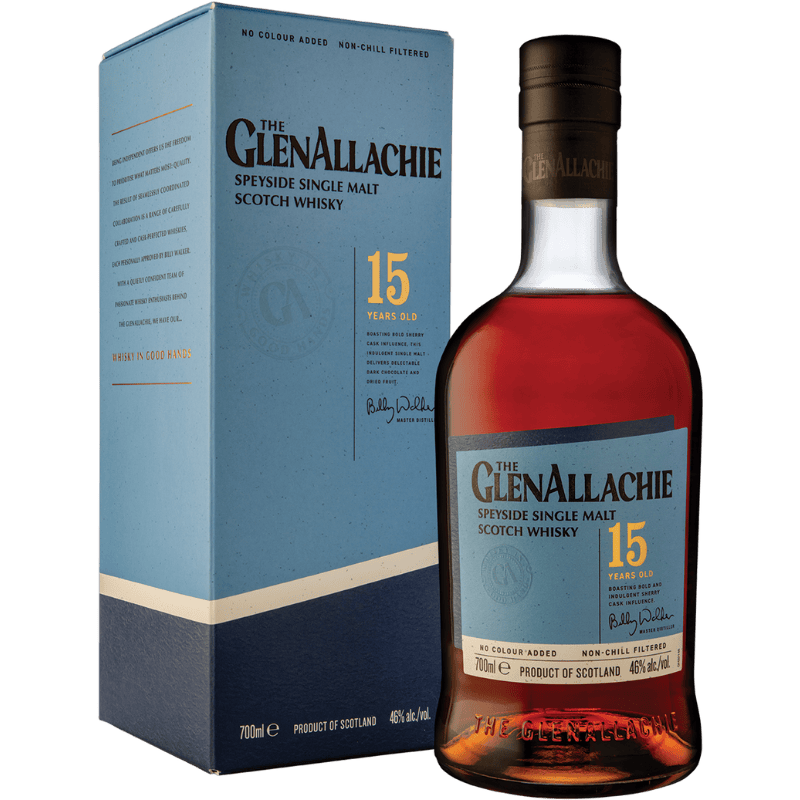Whisky The Glenallachie Speyside Single Malt 15 Years Old