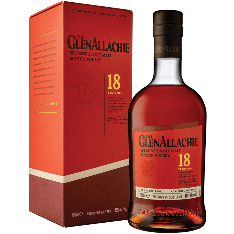 Whisky The Glenallachie Speyside Single Malt 18 Years Old