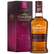 TOMATIN Distillati 70 cl Whisky Tomatin Highland Single Malt 12 Year Old 2010 Italian Collection Barolo Cask