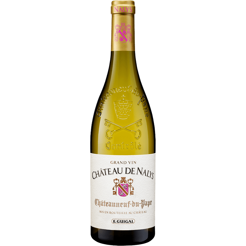 E. GUIGAL Bianchi 75 cl / 2018 Châteauneuf-du-Pape Grand Vin Blanc Château de Nalys AOC