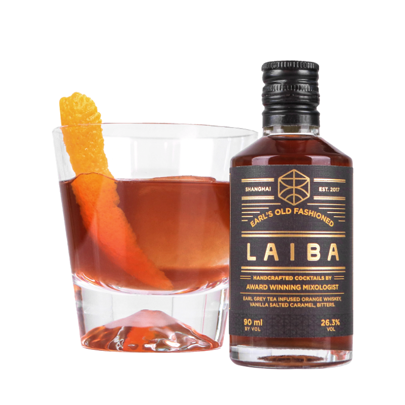 LAIBA BEVERAGES Distillati 9 cl Laiba Cocktail Earl's Old Fashioned