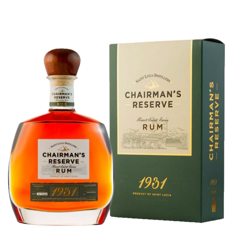CHAIRMANS Distillati 70 cl / 1931 Rum Reserve Saint Lucia Finest Cuvée 1931 Chairman's