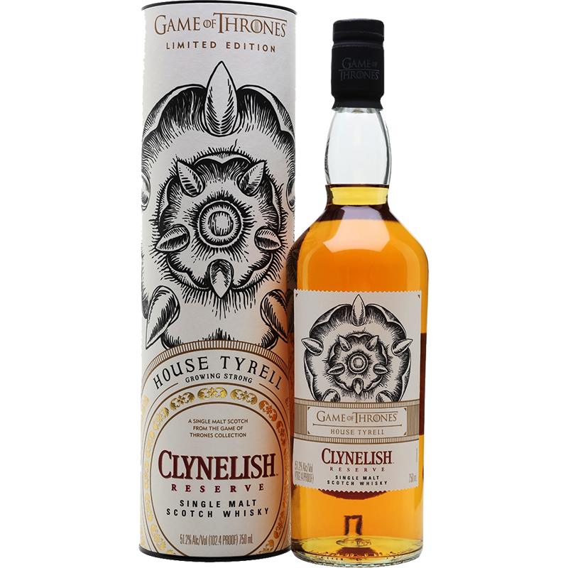 Whisky Game of Thrones Clynelish Reserve House Tyrell